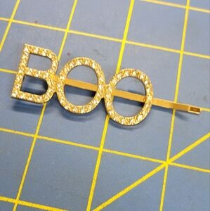 BOO - Faux Rhinestone Hair Pin Barette